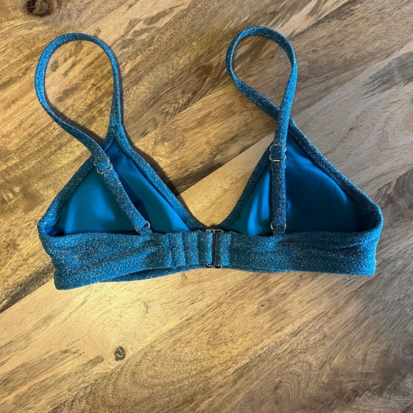 Cupshe Blue Shimmery Bikini - Picture 4 of 8